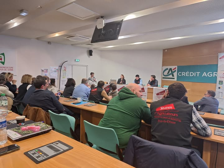 Sabine Tholoniat à l&rsquo;Assemblée Générale des JA63