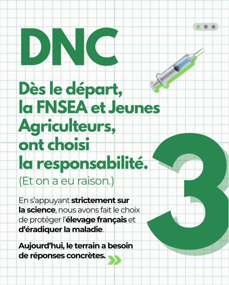 Dès le départ, la FNSEA et les JA ont choisi la responsabilité