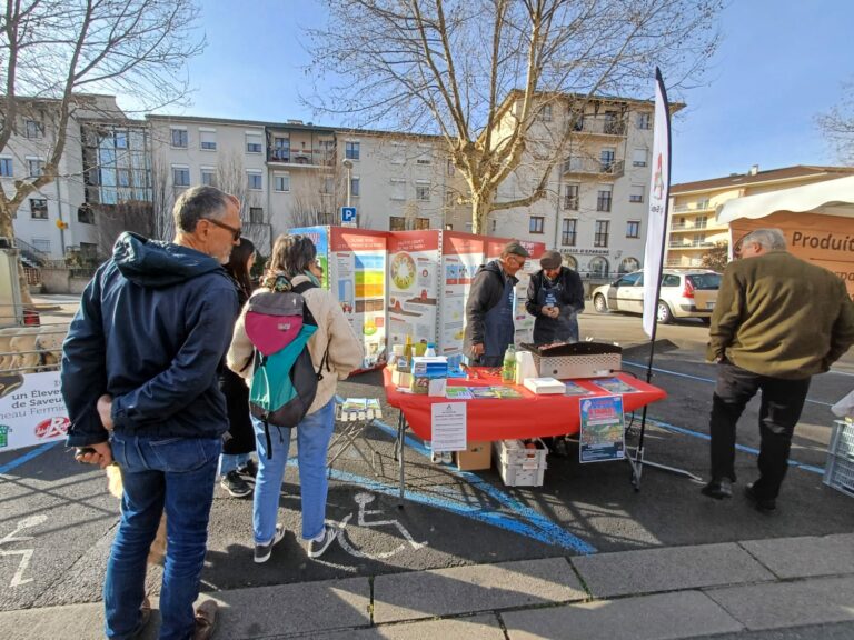 Agir Ensemble au marché d&rsquo;Aubière